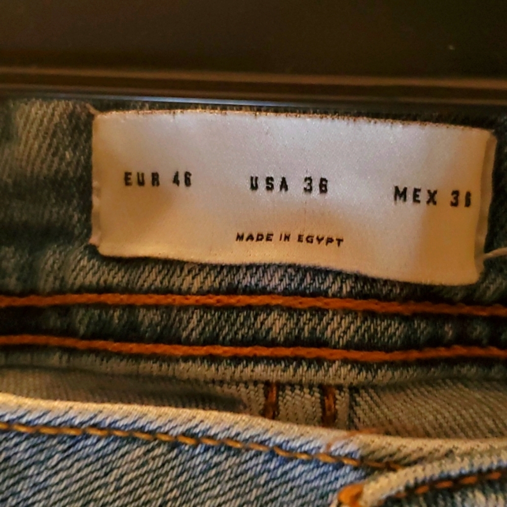 ZARA MEN'S DENIM COLLECTION/ZMDC SIZE 36×32/MEX 36/EUR 46 - Picture 2 of 5